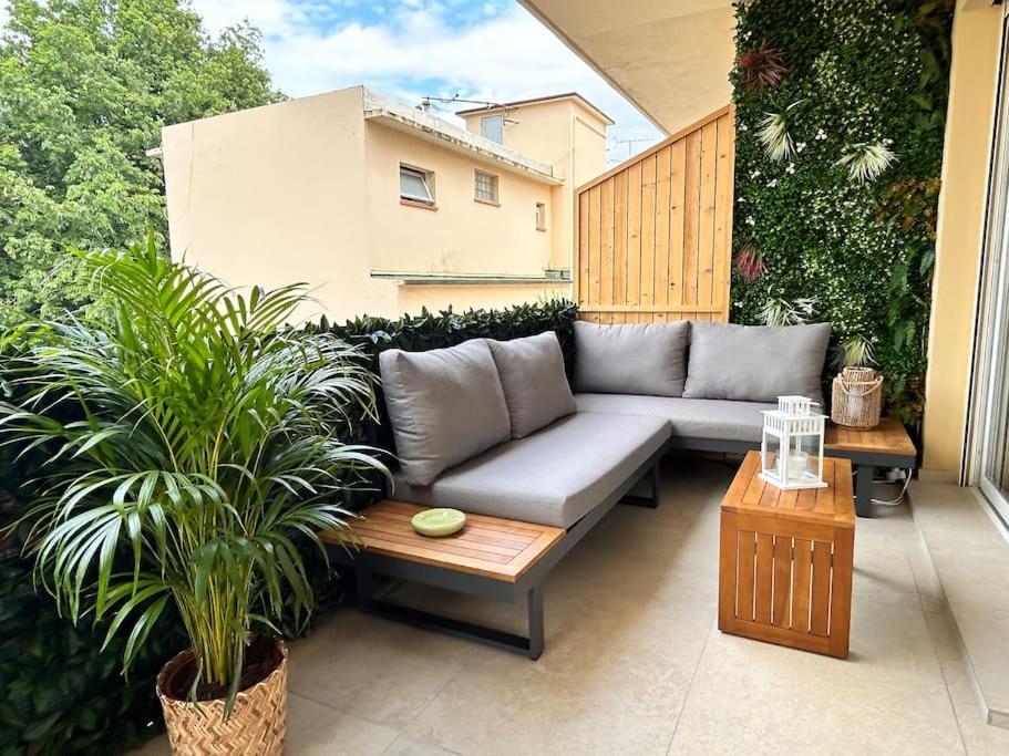 Appartement Cosy - Terrasse Cannes Luaran gambar