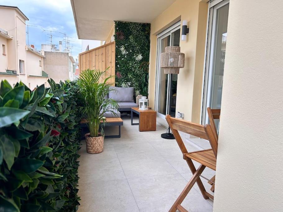 Appartement Cosy - Terrasse Cannes Luaran gambar