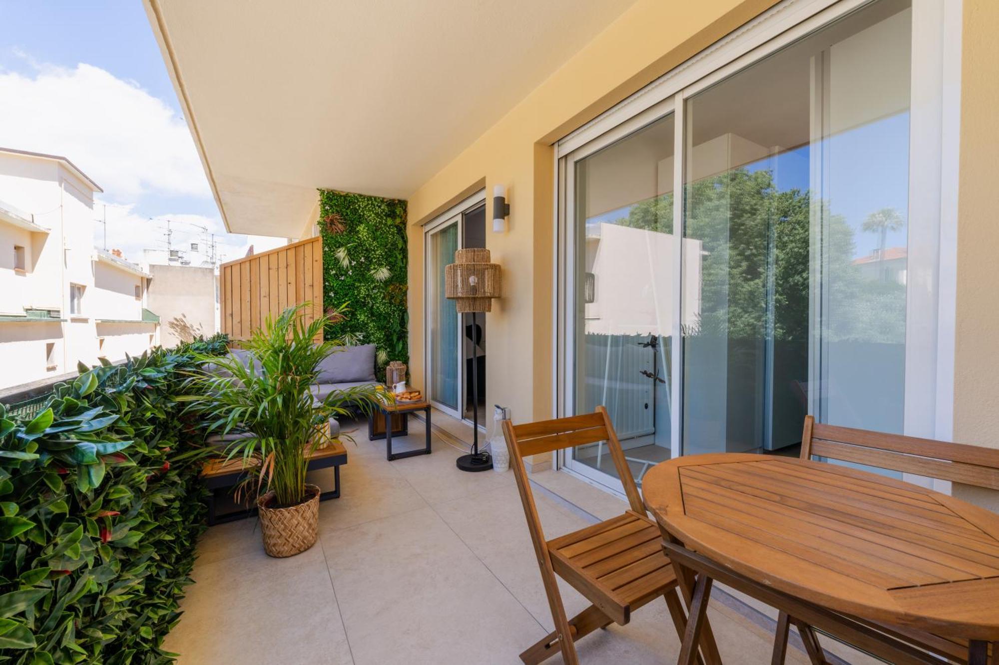 Appartement Cosy - Terrasse Cannes Luaran gambar